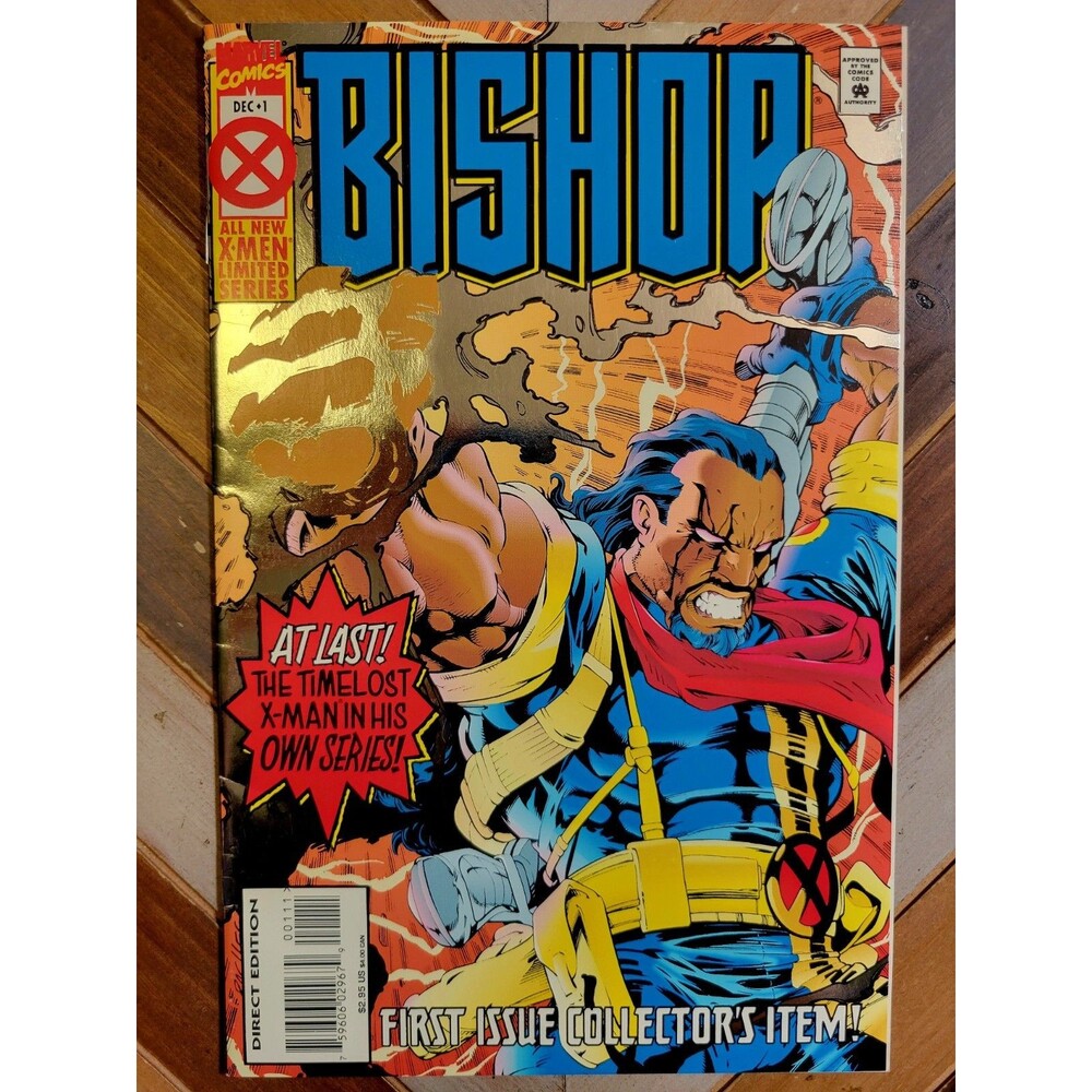 Bishop #1 (Marvel 1994) X-Men Limited Series Collector Issue 1st Mountjoy (FN)